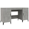 Betongrauer Schreibtisch Langa 140x50x75cm (Holz)