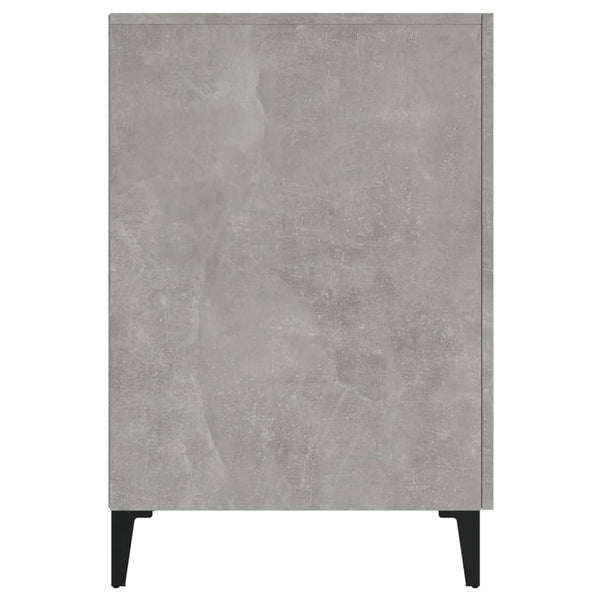 Betongrauer Schreibtisch Langa 140x50x75cm (Holz)