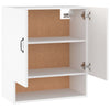 Weißer Wandschrank Adeliny 60x31x70cm (Holz)