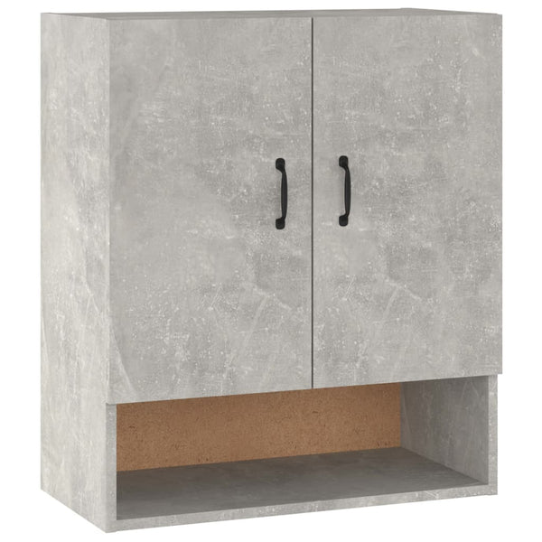 Betongrauer Adeliny Wandschrank 60x31x70cm (Holz)