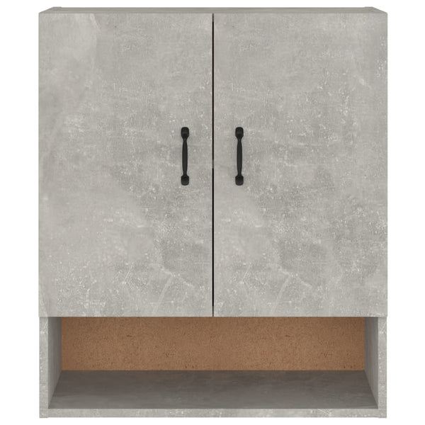 Betongrauer Adeliny Wandschrank 60x31x70cm (Holz)