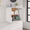 Weißer Wandschrank Pisarov 60x30x60 cm (Holz)