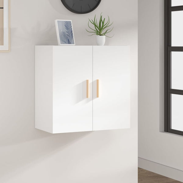 Weißer Wandschrank Pisarov 60x30x60 cm (Holz)