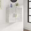 Wandschrank Pisarov 60x30x60cm (Holz), betongrau