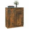 Vitrinenschrank Cindres aus Räuchereiche 60x30x70cm (Holz)