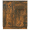 Vitrinenschrank Cindres aus Räuchereiche 60x30x70cm (Holz)