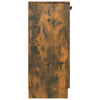 Vitrinenschrank Cindres aus Räuchereiche 60x30x70cm (Holz)