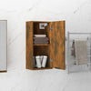 Wandschrank Eiche Rauchgrau Gilder 32x20x67cm