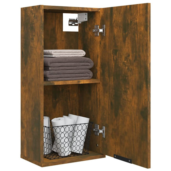 Wandschrank Eiche Rauchgrau Gilder 32x20x67cm