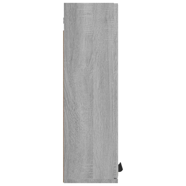 Grauer Badspiegelschrank Ghadib 64x20x67cm (Sonoma)