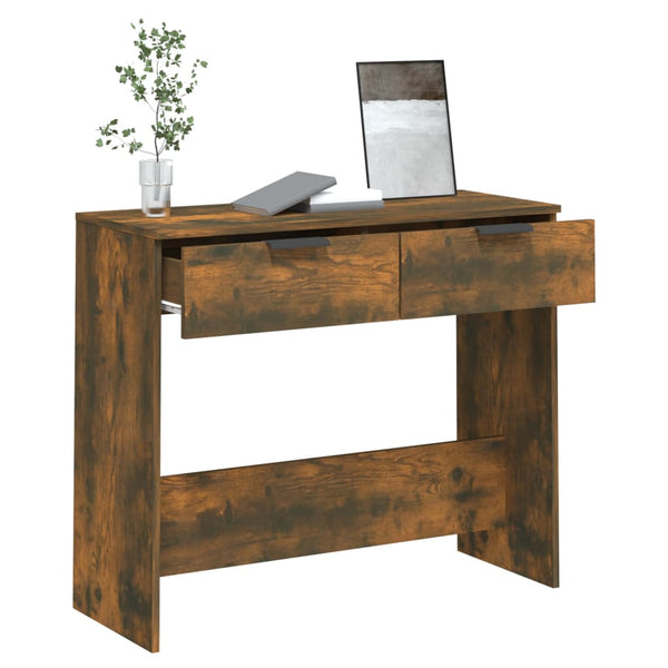 Konsolentisch Castila aus geräucherter Eiche 90x36x75cm (Holz)