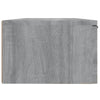Grauer TV-Wandschrank Foster 68x30x20cm (Holz)