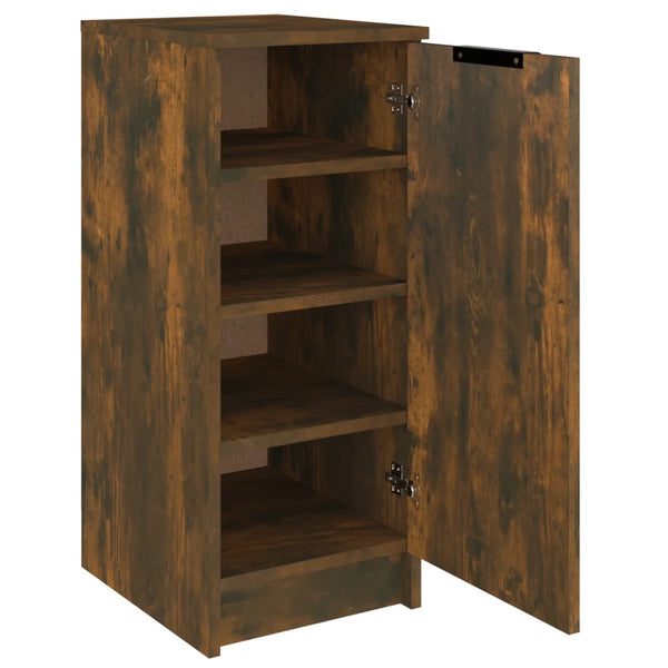 Schuhschrank Thinca 30x35x70cm Rauch Eiche (Holz)