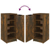 Schuhschrank Thinca 30x35x70cm Rauch Eiche (Holz)