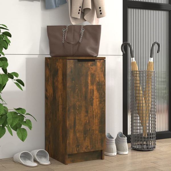 Schuhschrank Thinca 30x35x70cm Rauch Eiche (Holz)