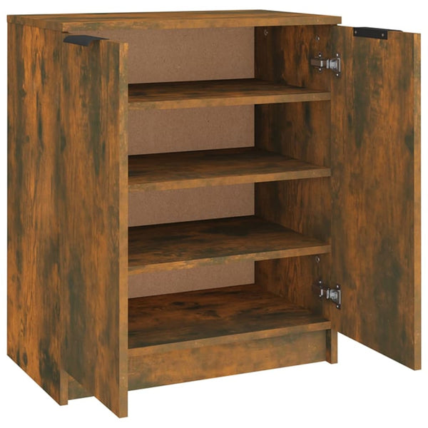 Räuchereiche Schuhregal Angelco 59x35x70cm (Holz)