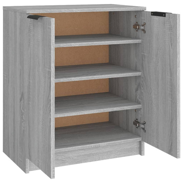 Grauer Schuhständer Angelco 59x35x70cm (Holz)