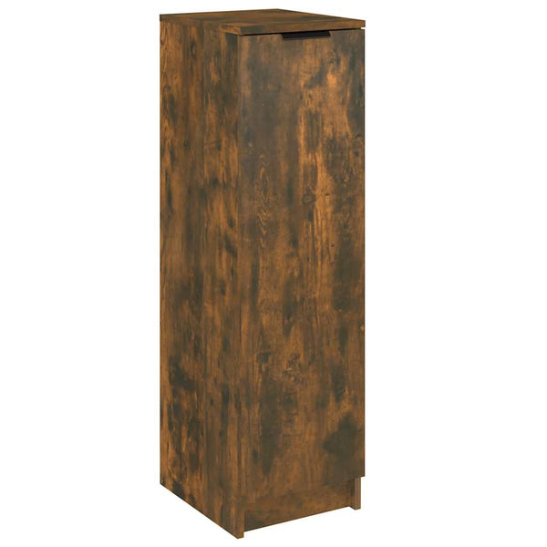 Räuchereiche Schuhschrank Luder 30x35x100cm (Holz)