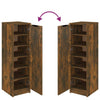 Räuchereiche Schuhschrank Luder 30x35x100cm (Holz)