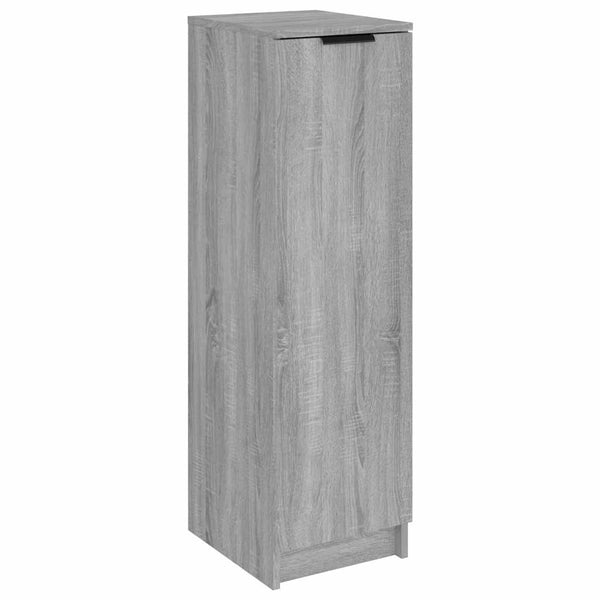 Grauer Schuhschrank Luder 30x35x100cm (Holz)