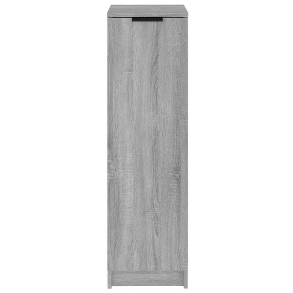 Grauer Schuhschrank Luder 30x35x100cm (Holz)