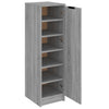 Grauer Schuhschrank Luder 30x35x100cm (Holz)