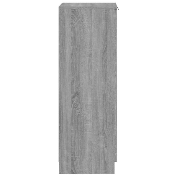 Grauer Schuhschrank Luder 30x35x100cm (Holz)