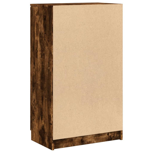 Schuhschrank Meala aus Wildeiche 59x35x100cm (Holz)