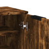 Schuhschrank Meala aus Wildeiche 59x35x100cm (Holz)