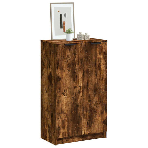 Schuhschrank Meala aus Wildeiche 59x35x100cm (Holz)