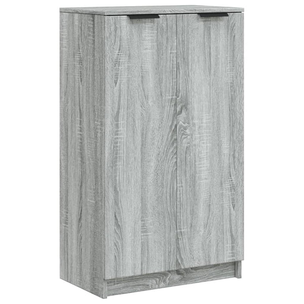 Grauer Schuhschrank Meala 59x35x100cm (Holz)