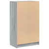 Grauer Schuhschrank Meala 59x35x100cm (Holz)
