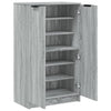 Grauer Schuhschrank Meala 59x35x100cm (Holz)