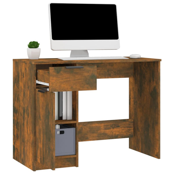 Diego Schreibtisch aus Rauchereiche, 100x50x75cm (Holz)