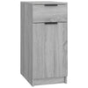 Grauer Beistellschrank Petree 33,5x50x75cm (Holz)
