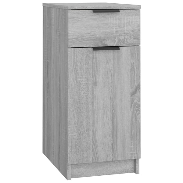 Grauer Beistellschrank Petree 33,5x50x75cm (Holz)