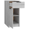 Grauer Beistellschrank Petree 33,5x50x75cm (Holz)
