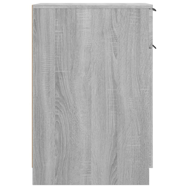Grauer Beistellschrank Petree 33,5x50x75cm (Holz)