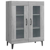 Graues Sideboard Caragyov 69,5x34x90cm (Holz)