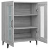 Graues Sideboard Caragyov 69,5x34x90cm (Holz)