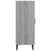 Graues Sideboard Caragyov 69,5x34x90cm (Holz)