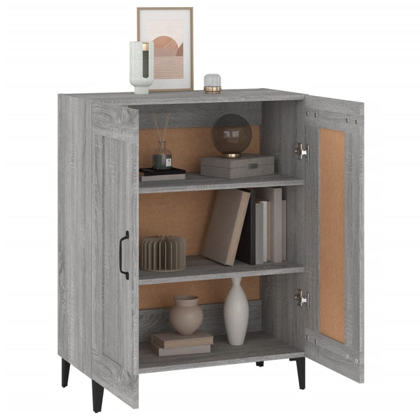 Graues Sideboard Bota 69,5x34x90cm (Holz)