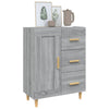 Graues Sideboard Dommica 69,5x34x90cm (Holz)