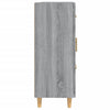 Graues Sideboard Dommica 69,5x34x90cm (Holz)