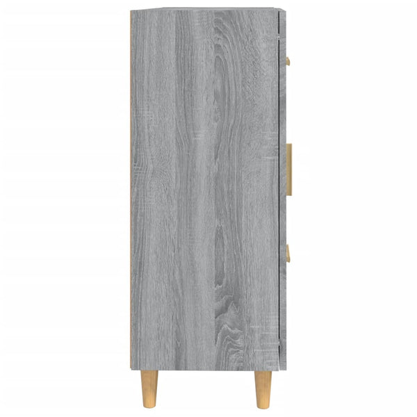 Graues Sideboard Dommica 69,5x34x90cm (Holz)