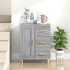 Graues Sideboard Dommica 69,5x34x90cm (Holz)