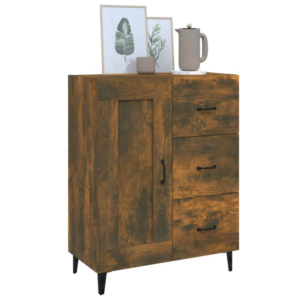 Anrichte Filora aus Räuchereiche 69,5x34x90cm (Holz)