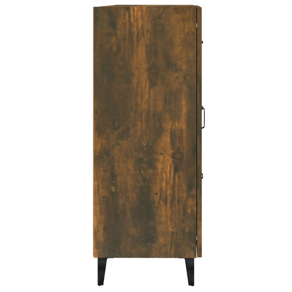 Anrichte Filora aus Räuchereiche 69,5x34x90cm (Holz)
