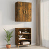 Wandschrank Eiche Rauchgrau Jozsef 69,5x34x90cm