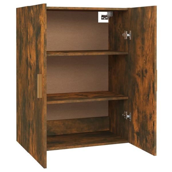 Wandschrank Eiche Rauchgrau Jozsef 69,5x34x90cm